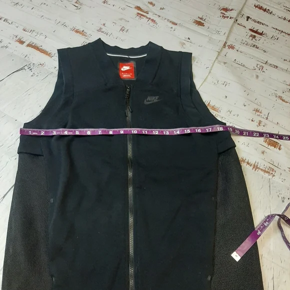 Nike Tech fleece mesh zip up sweatshirt - Picture 7 of 12